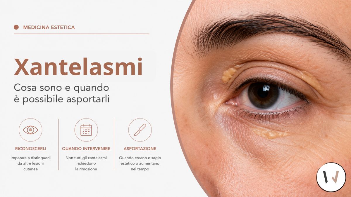 Xantelasmi sulle palpebre: cosa sono e quando &egrave; possibile asportarli